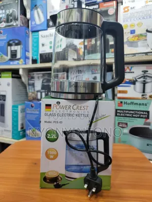 Power Crest 2.2litres Automatic Glass Kettle