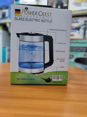 Power Crest 2.2litres Automatic Glass Kettle