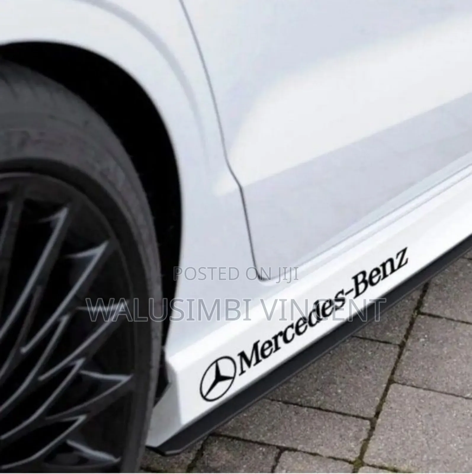Mercedes Benz Side Skirt Decals