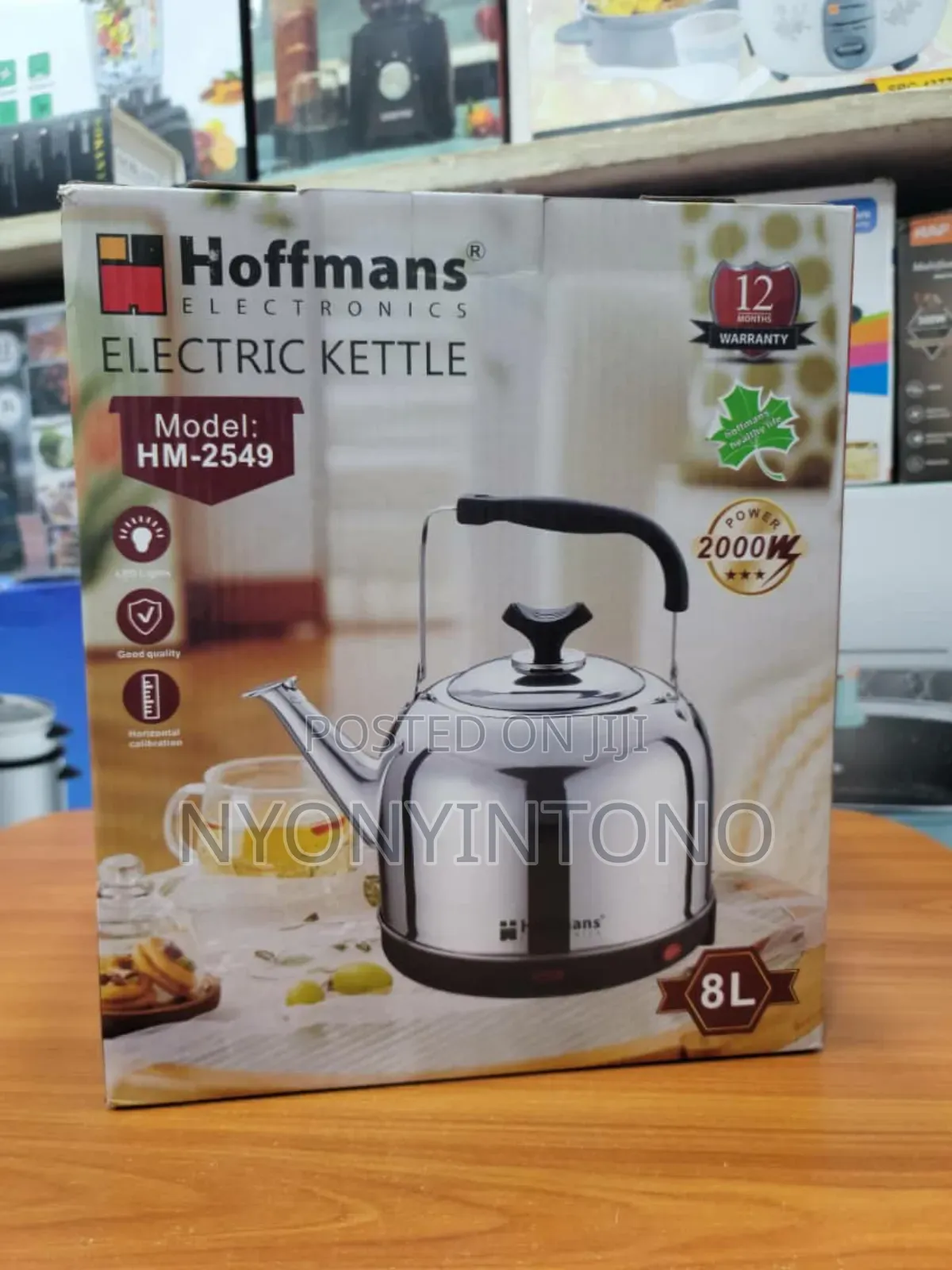 Hoffmans 8litres Automatic Electric Water Kettle