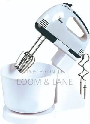 7 Speed Hand Mixer With Stand Mixer