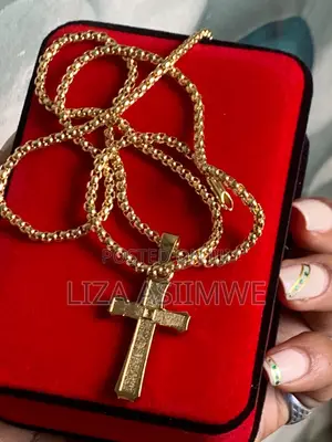 Textured Cross Necklaces
