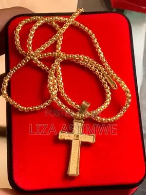 Textured Cross Necklaces