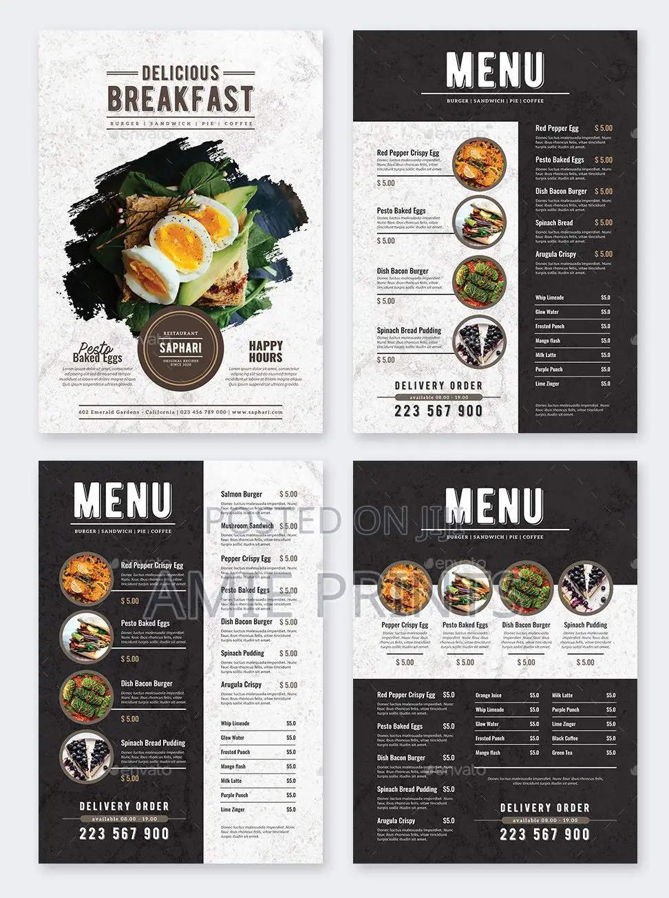 Menu Design