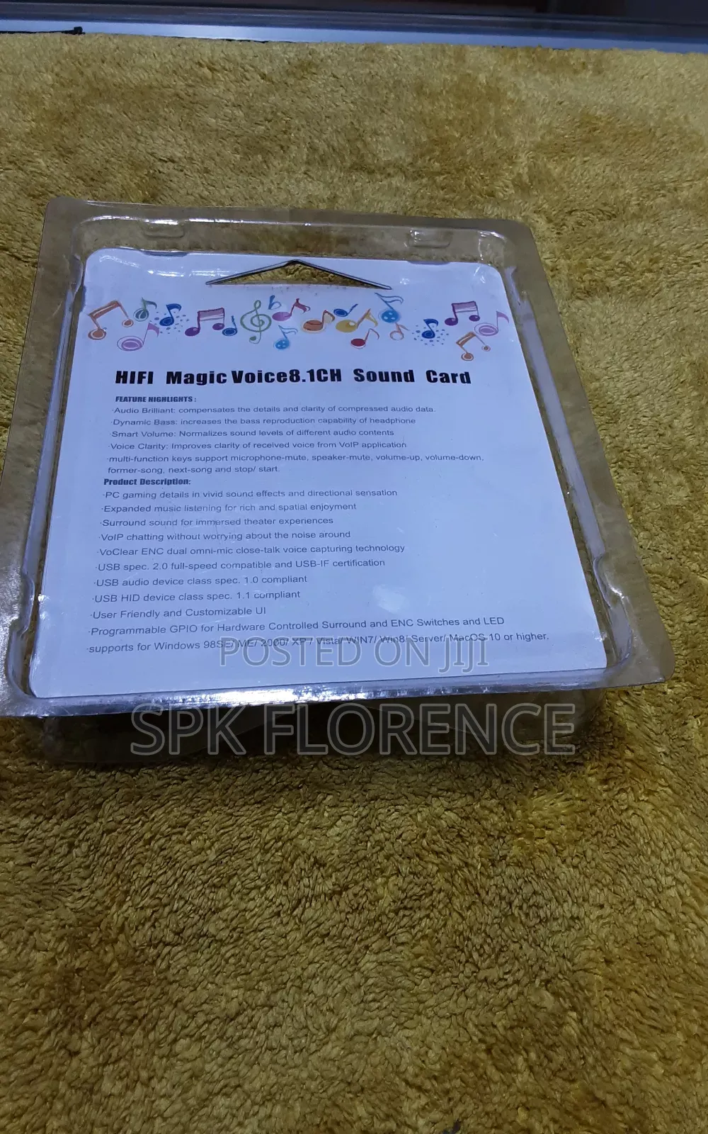 Hifi Magic Voice 8.1ch Sound Card