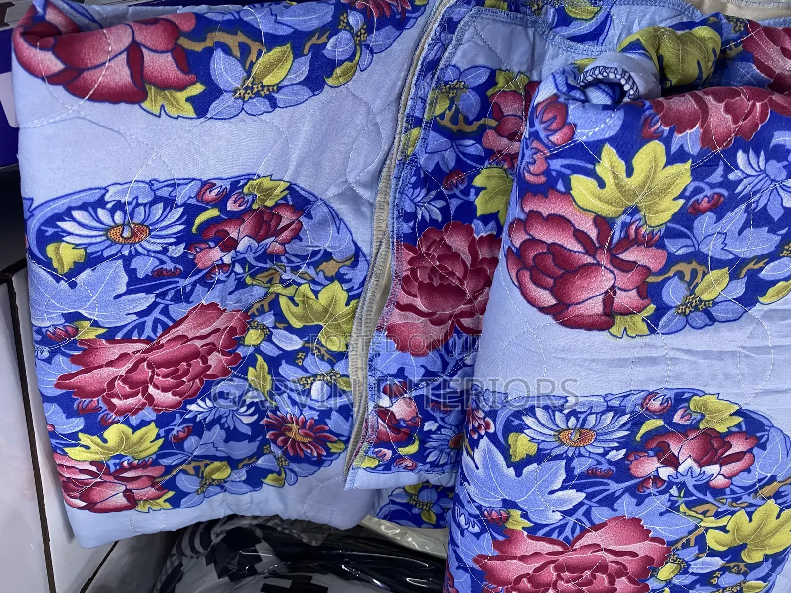 Blue Flowers Duvet