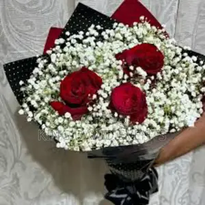 Natural Flower Bouquet for Valentine in Kampala