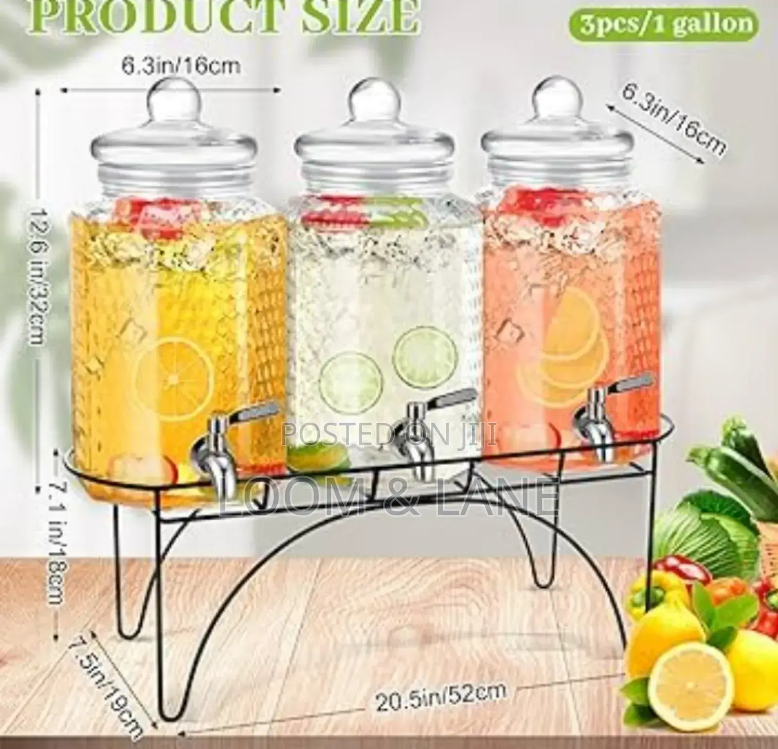 3 in 1 Gallon Beverage Dispenser