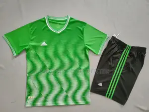 Green Adidas Plain Jersey