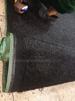 Black Flooring Grass Carpet