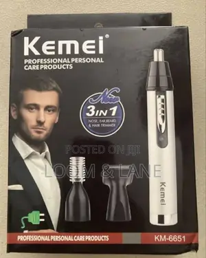 Kemei 3 in 1 Km-6651 Pro Hair Clipper