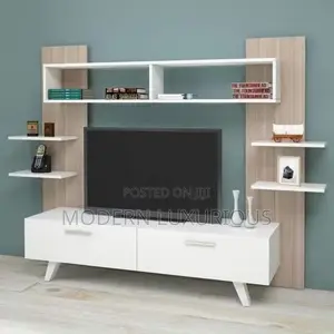 Made Made and Delivered This Beautiful Tv Unit in Uganda