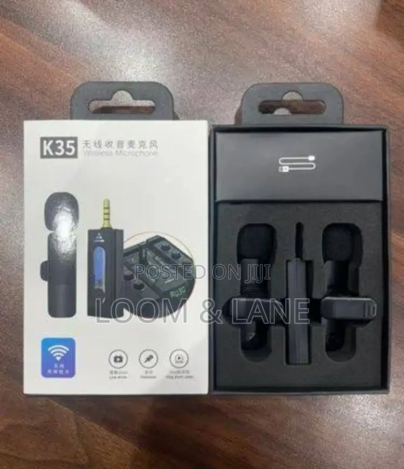 Double Wireless Lavaliere Microphone