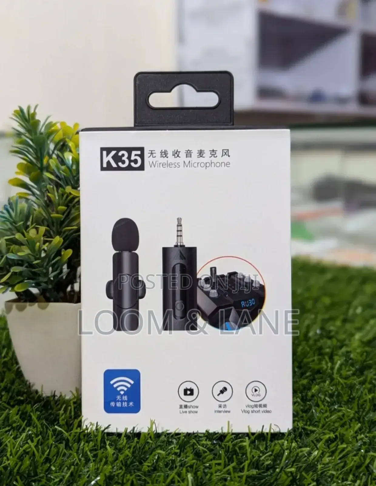 Double Wireless Lavaliere Microphone