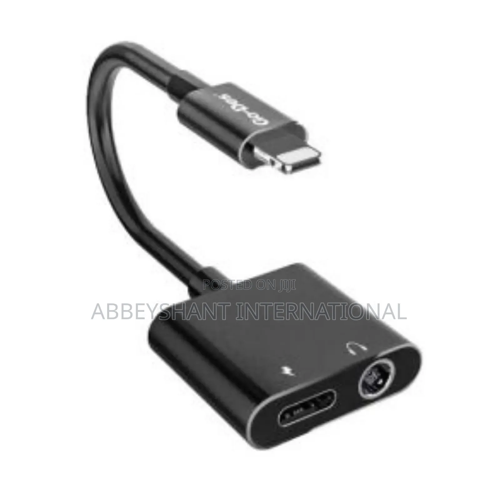 2 in 1 Adapter for Lightning and 3.5mm Headphone