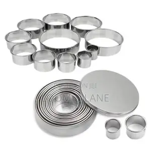 Set of 12pcs Round Cookie Cutter