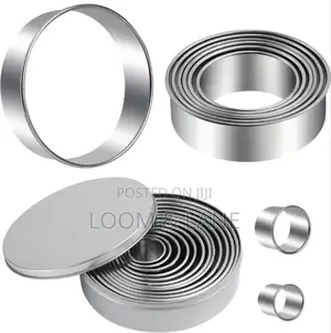 Set of 12pcs Round Cookie Cutter