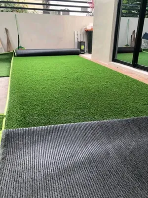 Pure Artificial Green Carpet