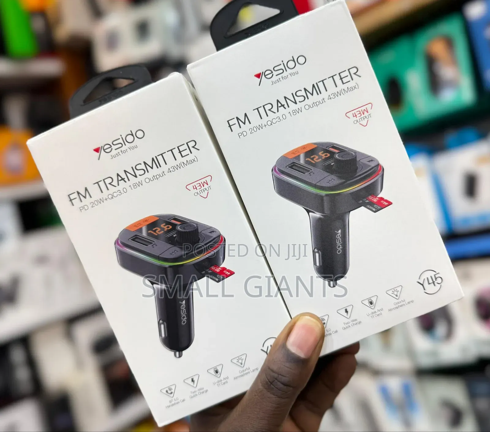 Yesido Car Fm Transmitter