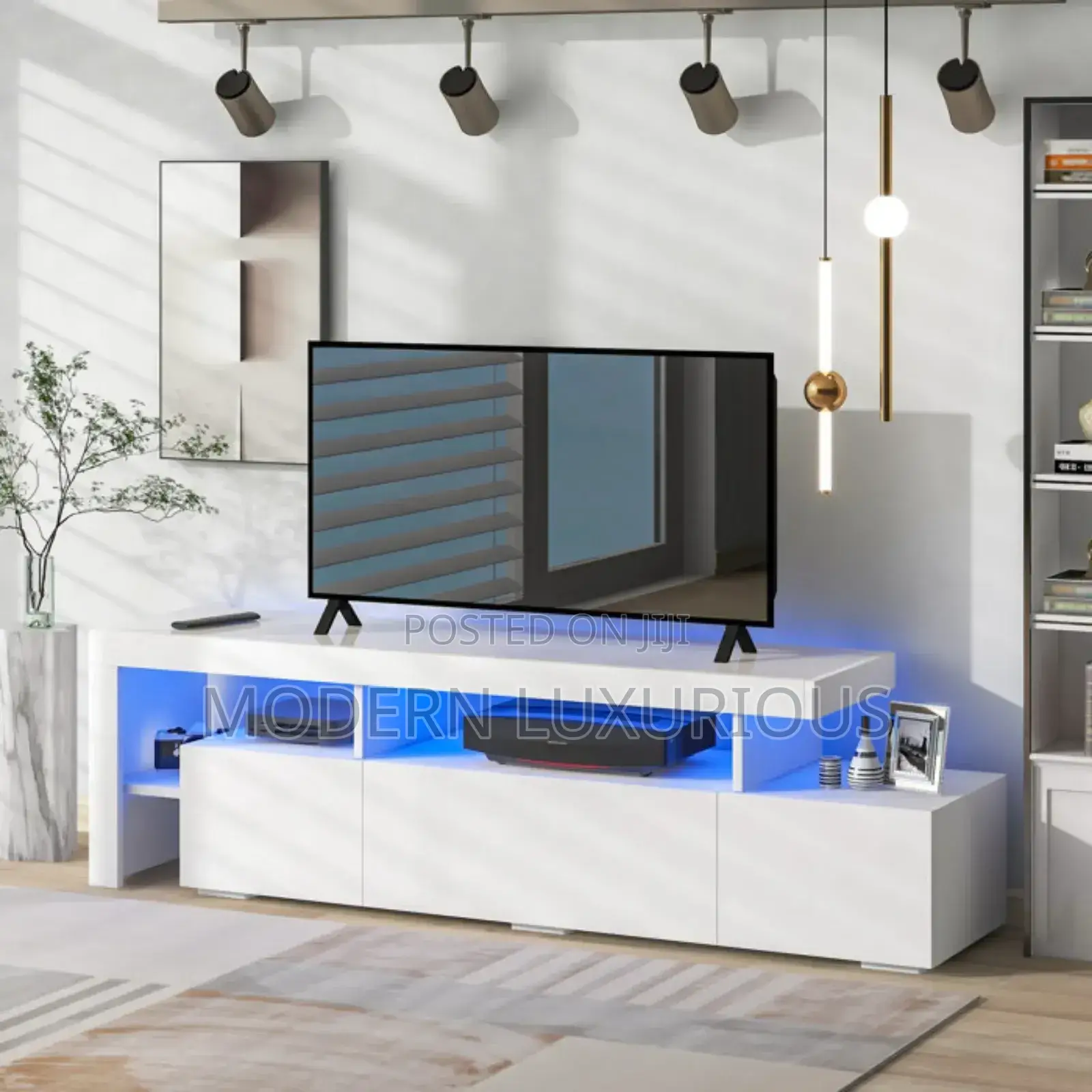 This Set, Natural Baord/
Available on Order/
Tv Stand White/