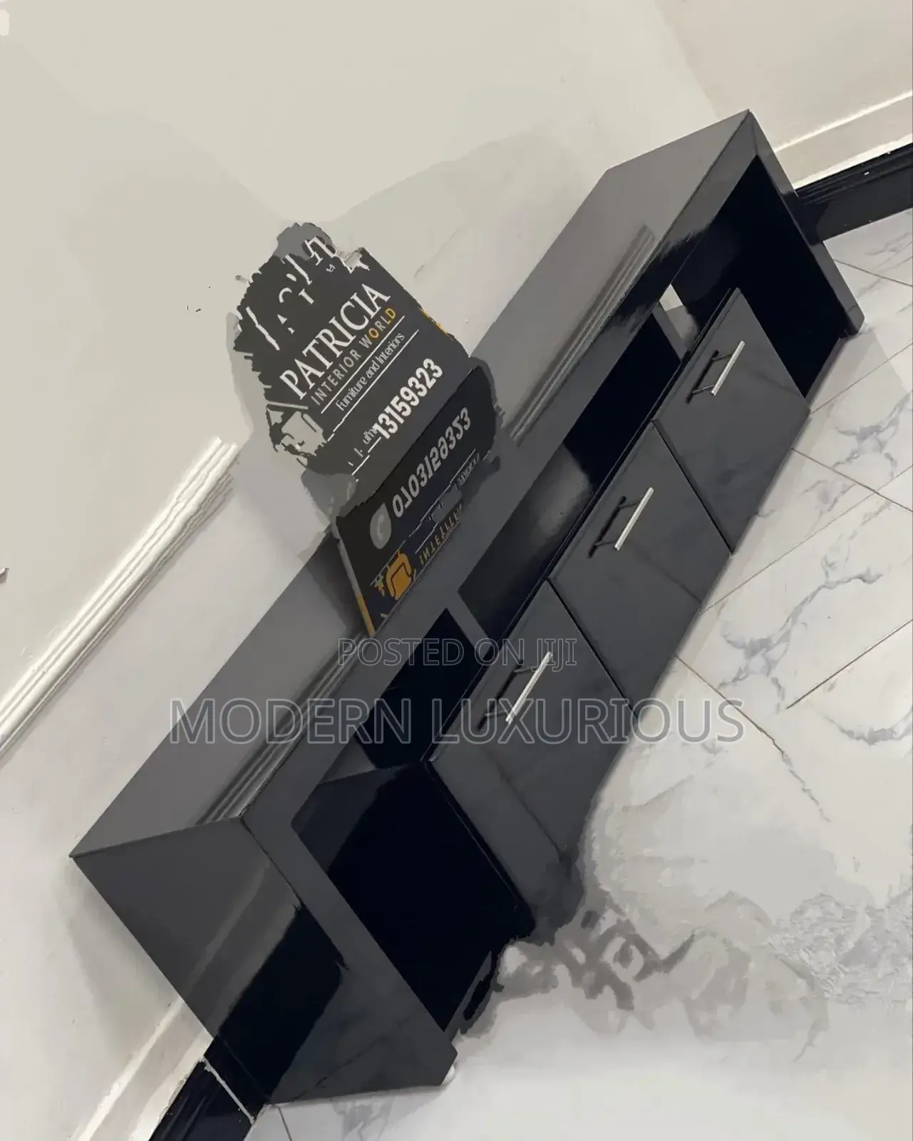 Tv Stand Available on Order With a Burning Flame
 Plus Withi