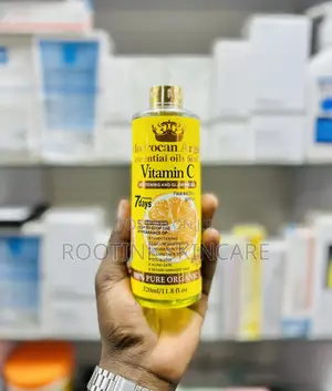 Moroccan Argan Oil + Vitamin C Whitening Glowing Body Oil