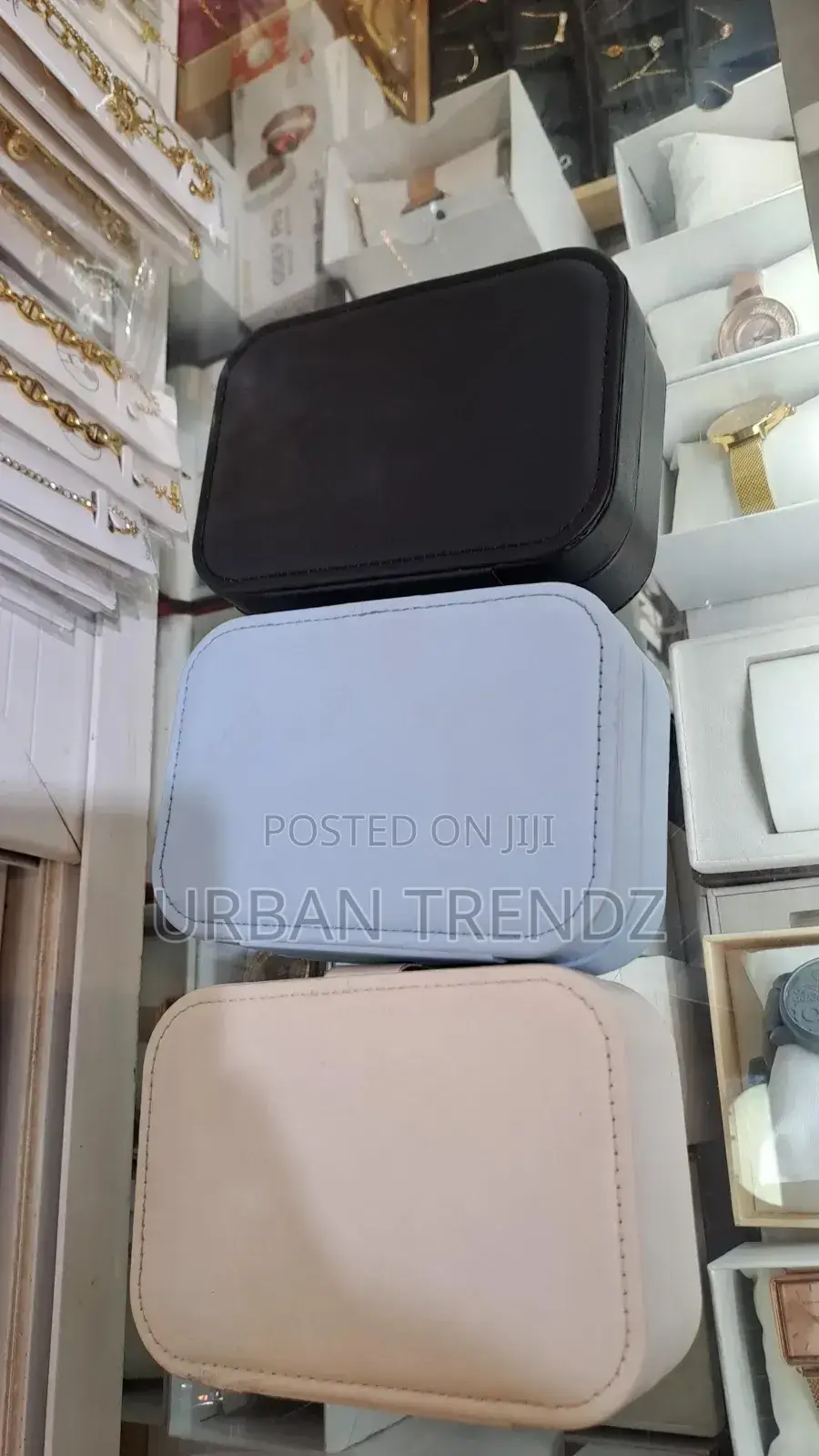 Stack of Small Rectangular Jewelry Box