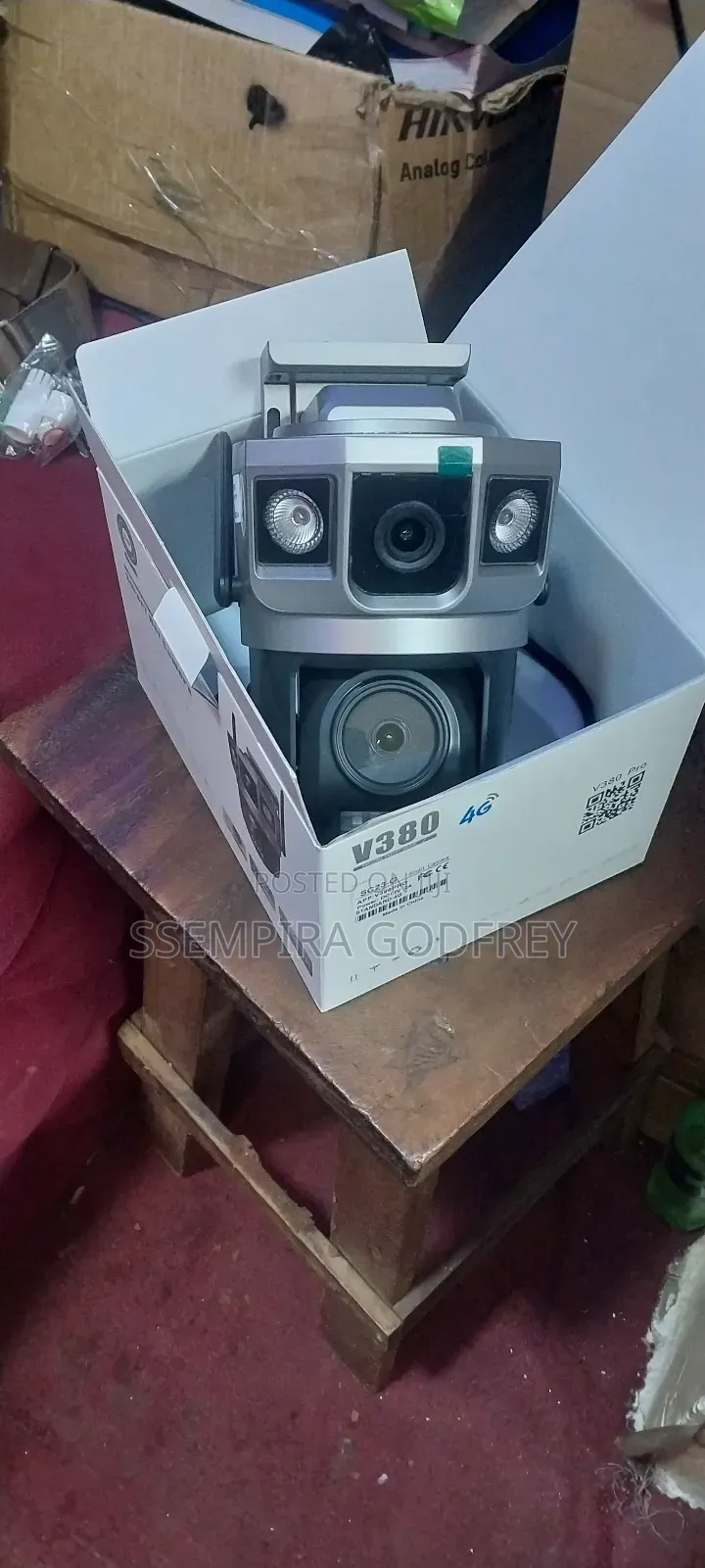 4g Waterproof Surveillance Duo Lens Camera