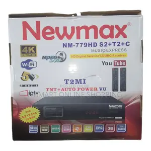 Newmax Combo Free to Air Decoder - With Iptv