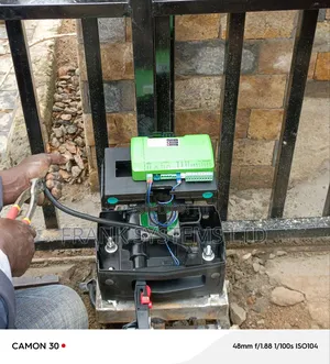 Automatic Sliding Gate System. Smart Intelligent