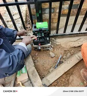 Automatic Sliding Gate System. Smart Intelligent
