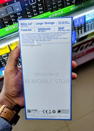 New Tecno Pop 9 64 GB Black