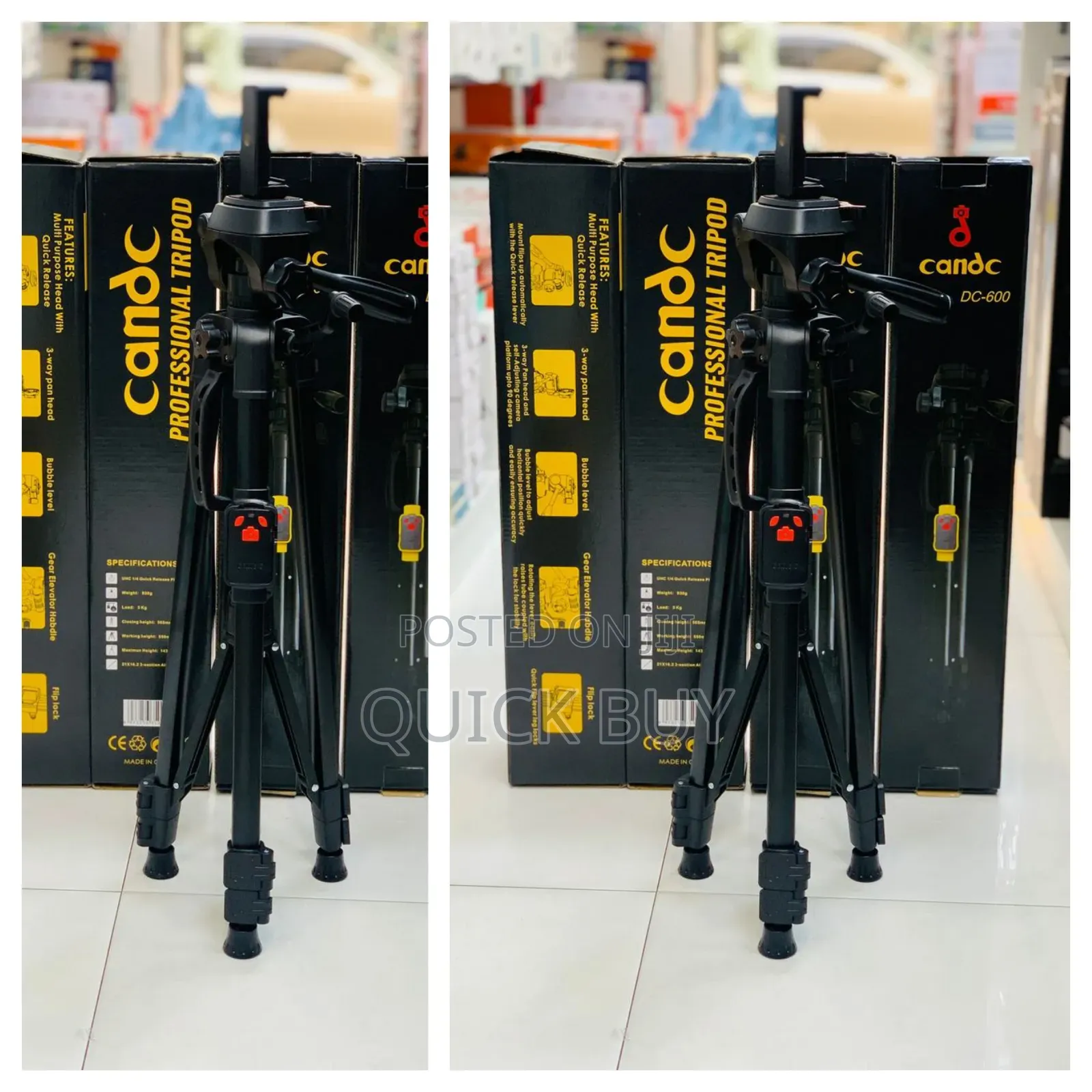 Unique Design Candc Professional Tripod