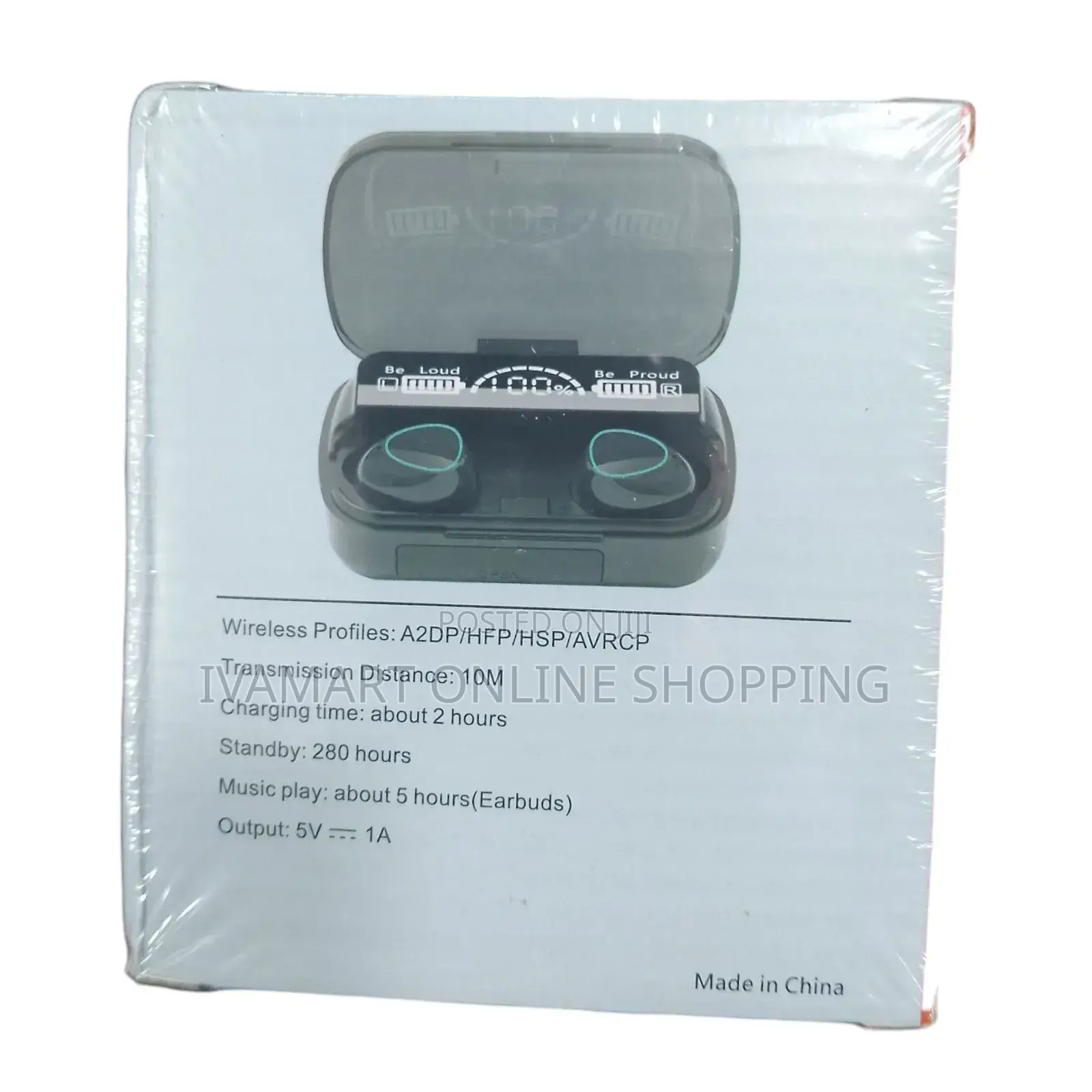 M10 Wireless Bluetooth Earbuds - 280 HRS Stand by Time