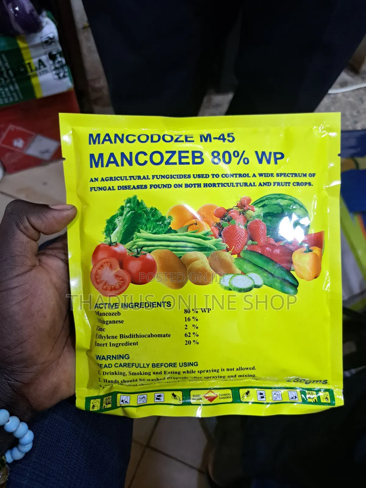 Mancozeb Anti Diseases Causing Fungus