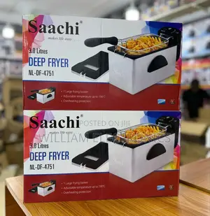 Saachi Nl-Df-4751 3l Saachi Stainless Electric Deep Fryer