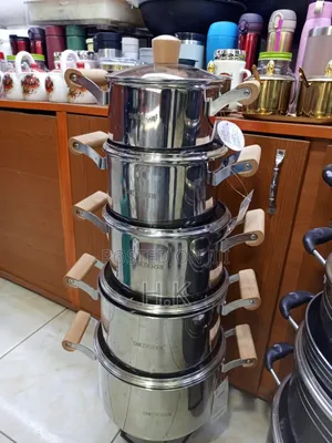 10-Piece Stainless Steel Cookware Set
