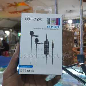 Boya by-M1dm Wired Microphone/Microphones