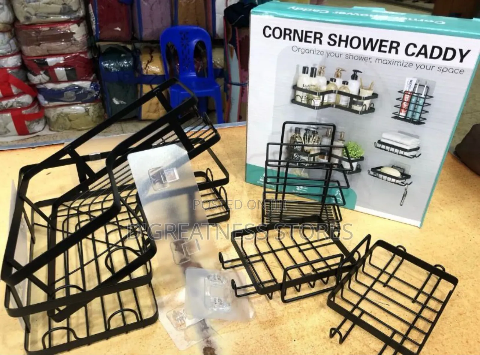 Corner Shower Rack