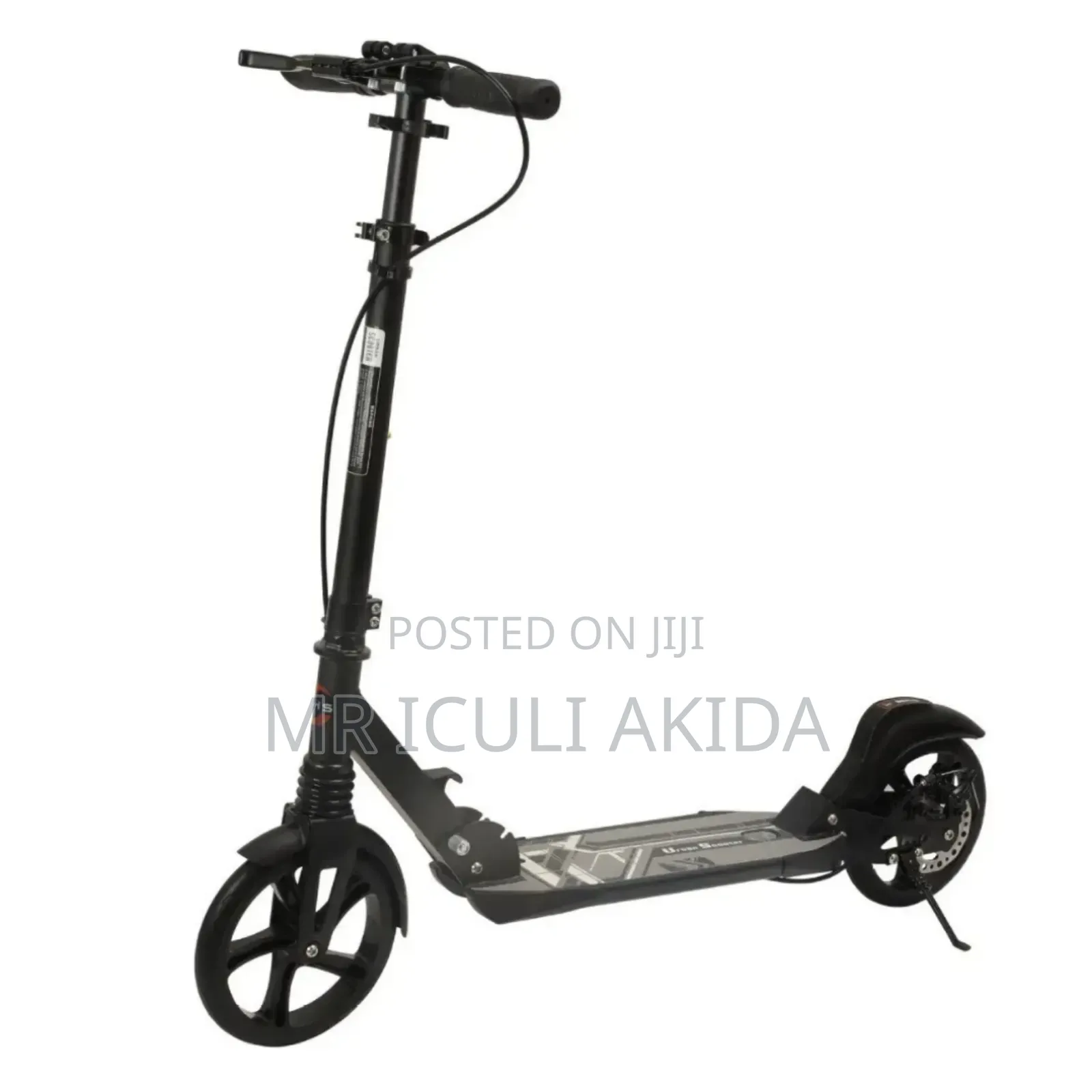 All Ages Foldable Thick Frame Urban Scooter With Brakes