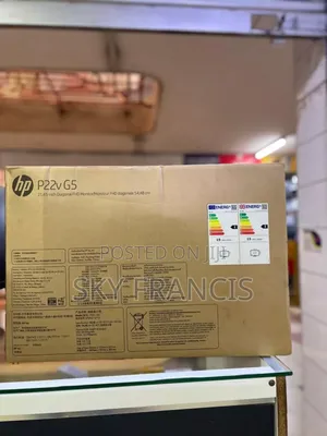 Hp Monitor P22v G5 Brand New Available