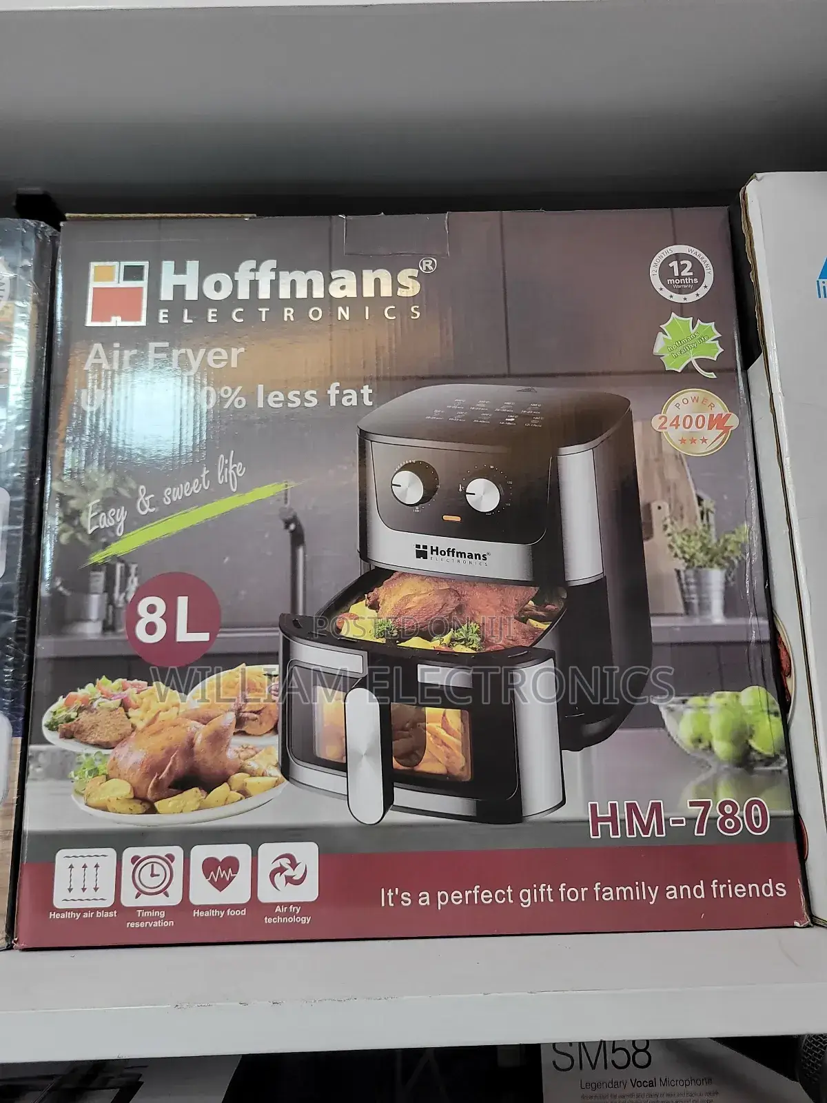 Hoffmans 8l Digital Air Fryer
