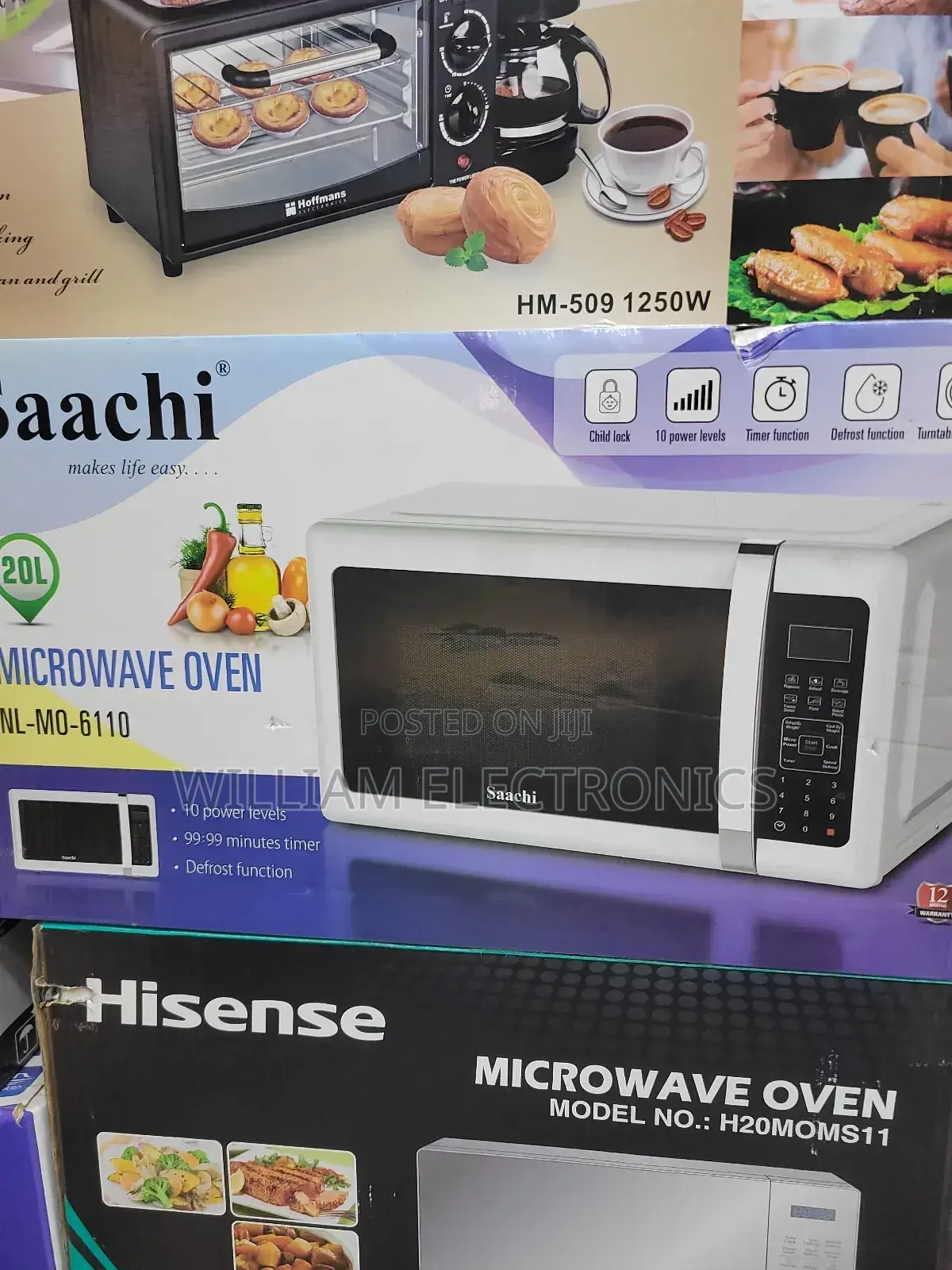 Saachi 20l Nl-Mo-6110 Digital Microwave