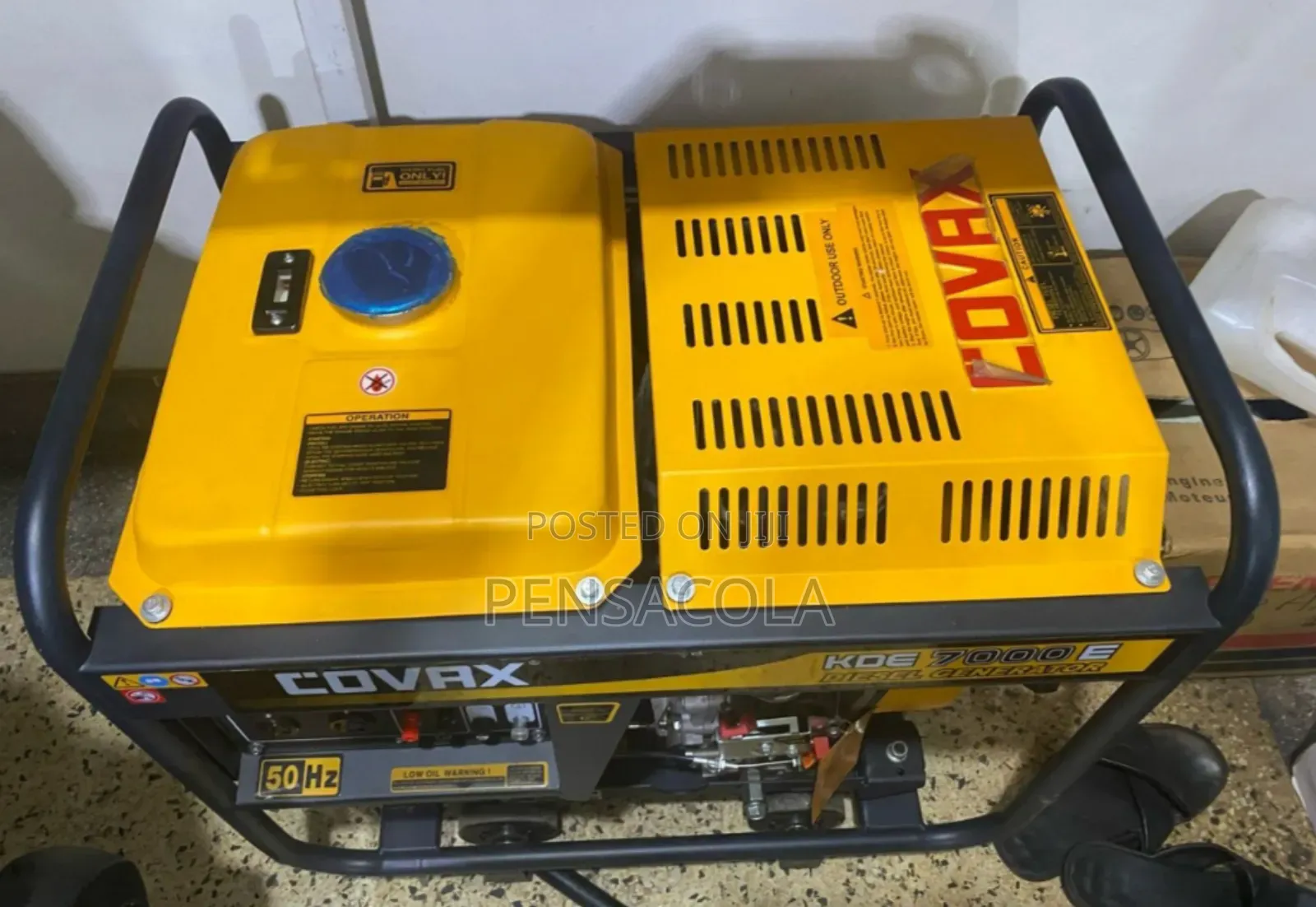 7.5 Kva Open Body Diesel Generator