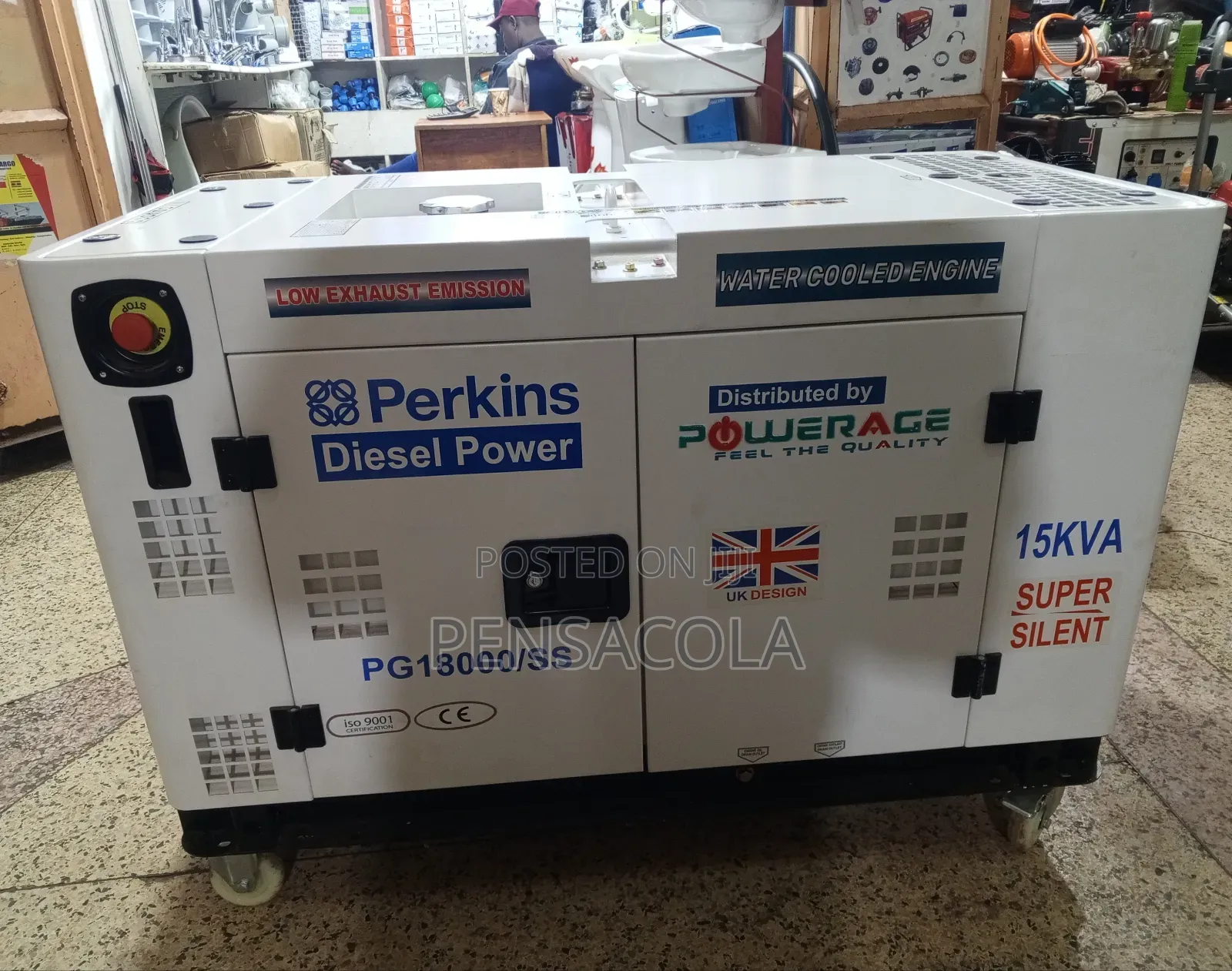 15kva Diesel Generator Water Cooled
