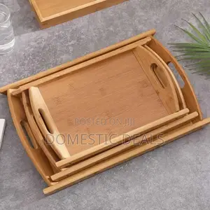 Bamboo Wooden Serving Trays