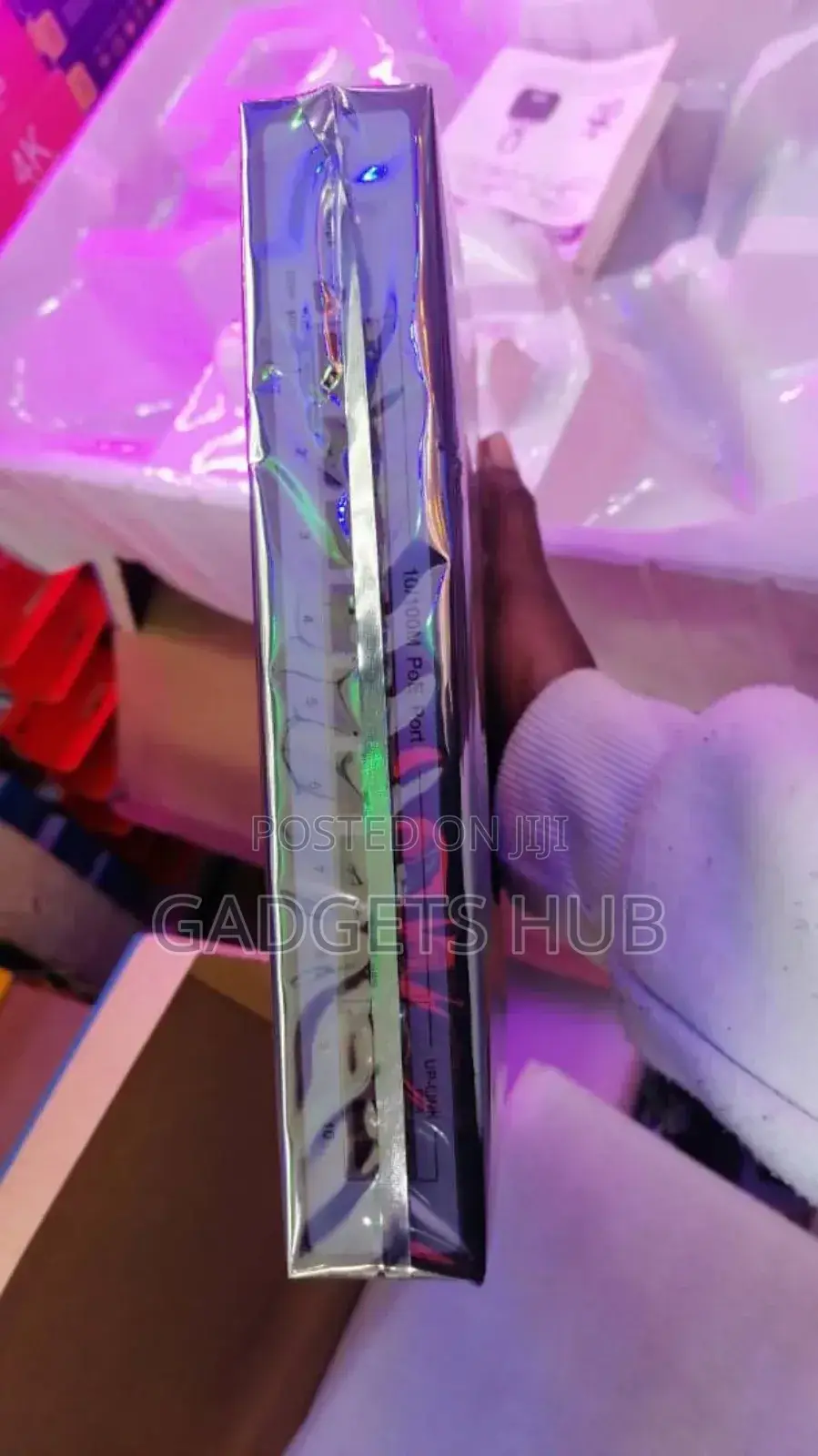 8 Port Fiber Switch With Poe