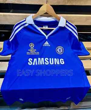 Chelsea Football Jersey 2008 Champions League Final