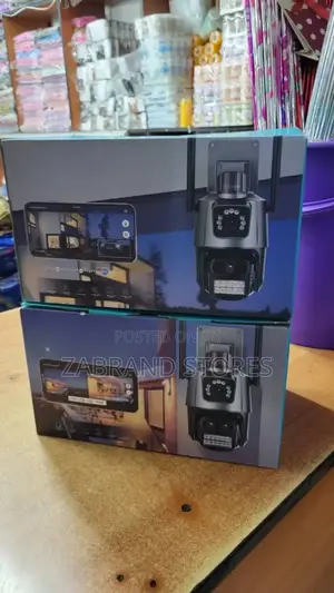 Double Lens Security Camera 4g Out Door