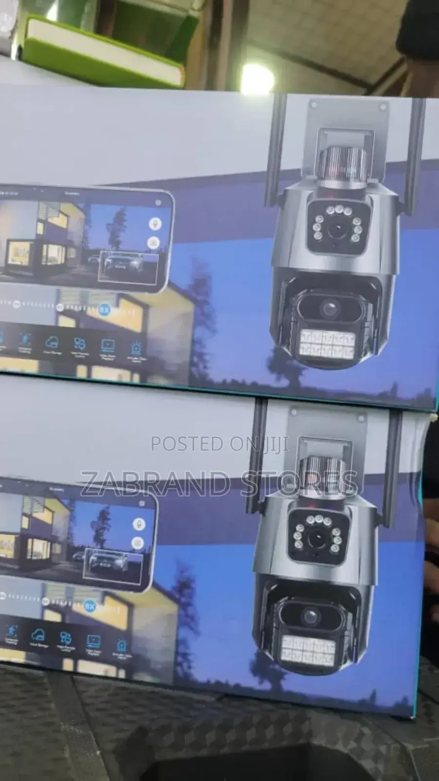 Double Lens Security Camera 4g Out Door